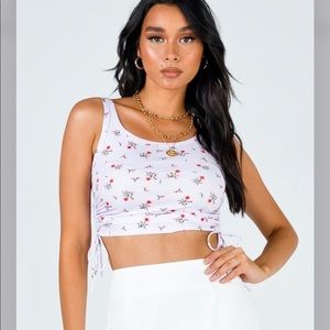 Princess Polly Floral Tank Top Sz 6